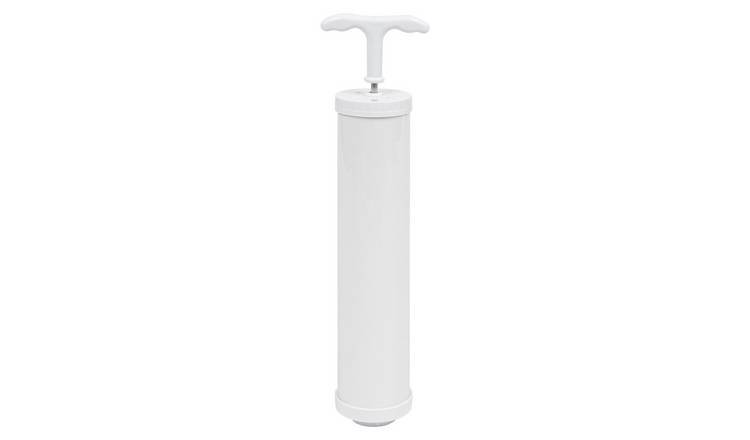 Harbour Housewares Vacuum Storage Bag Hand Pump - 30cm - White