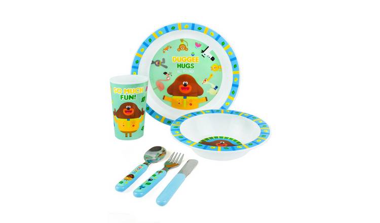 Hey Duggee Kids Boys Cutlery - Blue