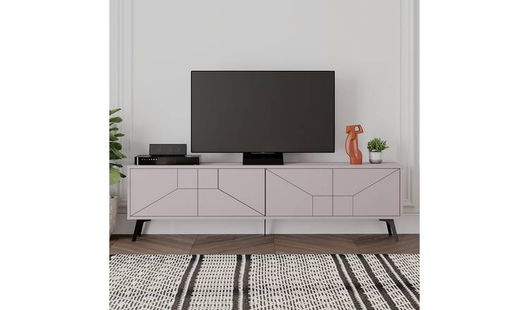Decortie Dune TV Unit particleboard matt finish - mocha