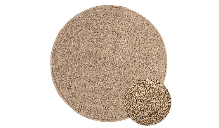 Walplus ZIZUR Polypropylene Round Rug - 90 cm