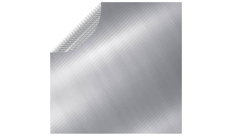 Walplus Polyethylene Pool Cover - Silver - 455 cm
