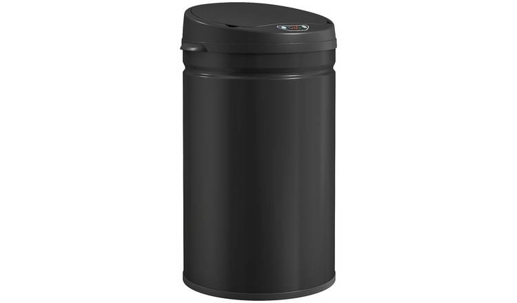 HOMCOM Sensor Bin, Automatic Touchless Motion Sensor Trash Can - Black