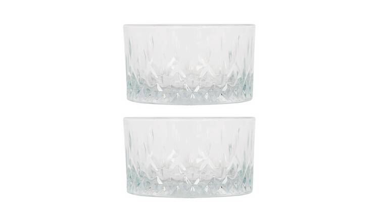 LAV Odin Glass Serving Bowls - Pack of 2