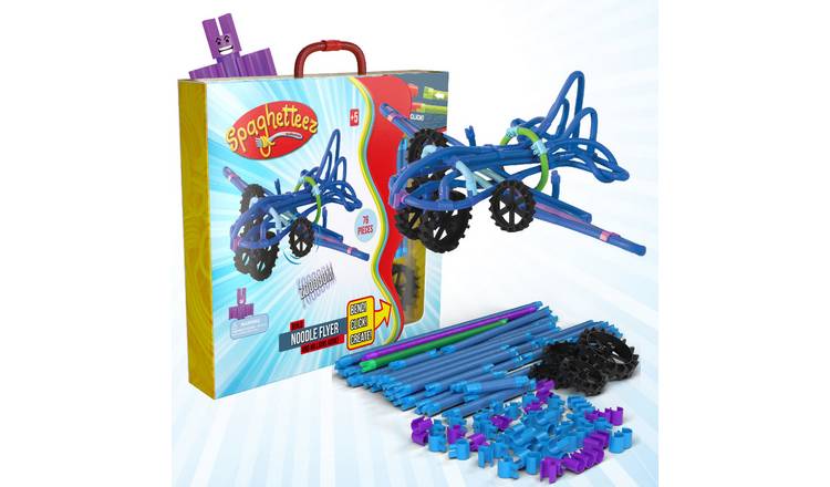 Clics Spaghetteez Noodle Flyer STEM Building Set - Age 5+