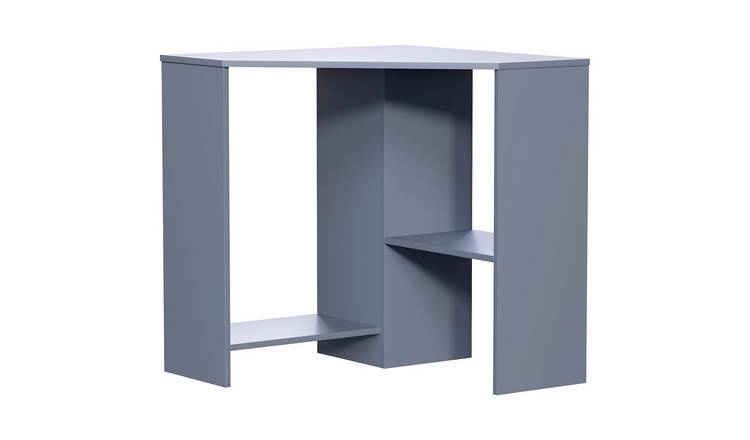 Vida Designs Hetton Corner Computer Desk - Grey