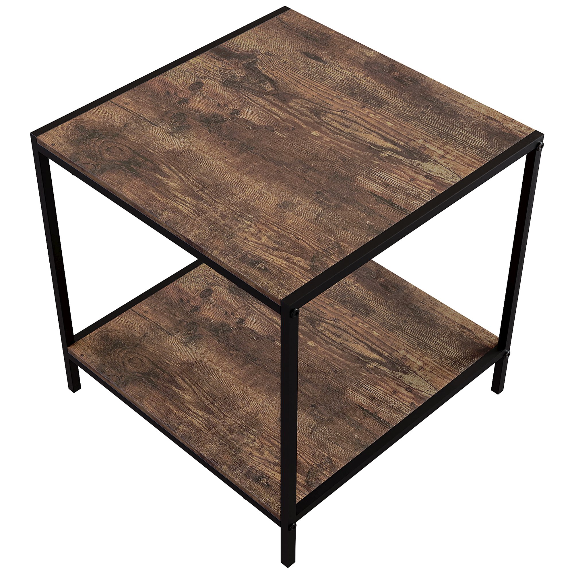 Vida Designs Brooklyn End Table - Dark Wood - Image 7