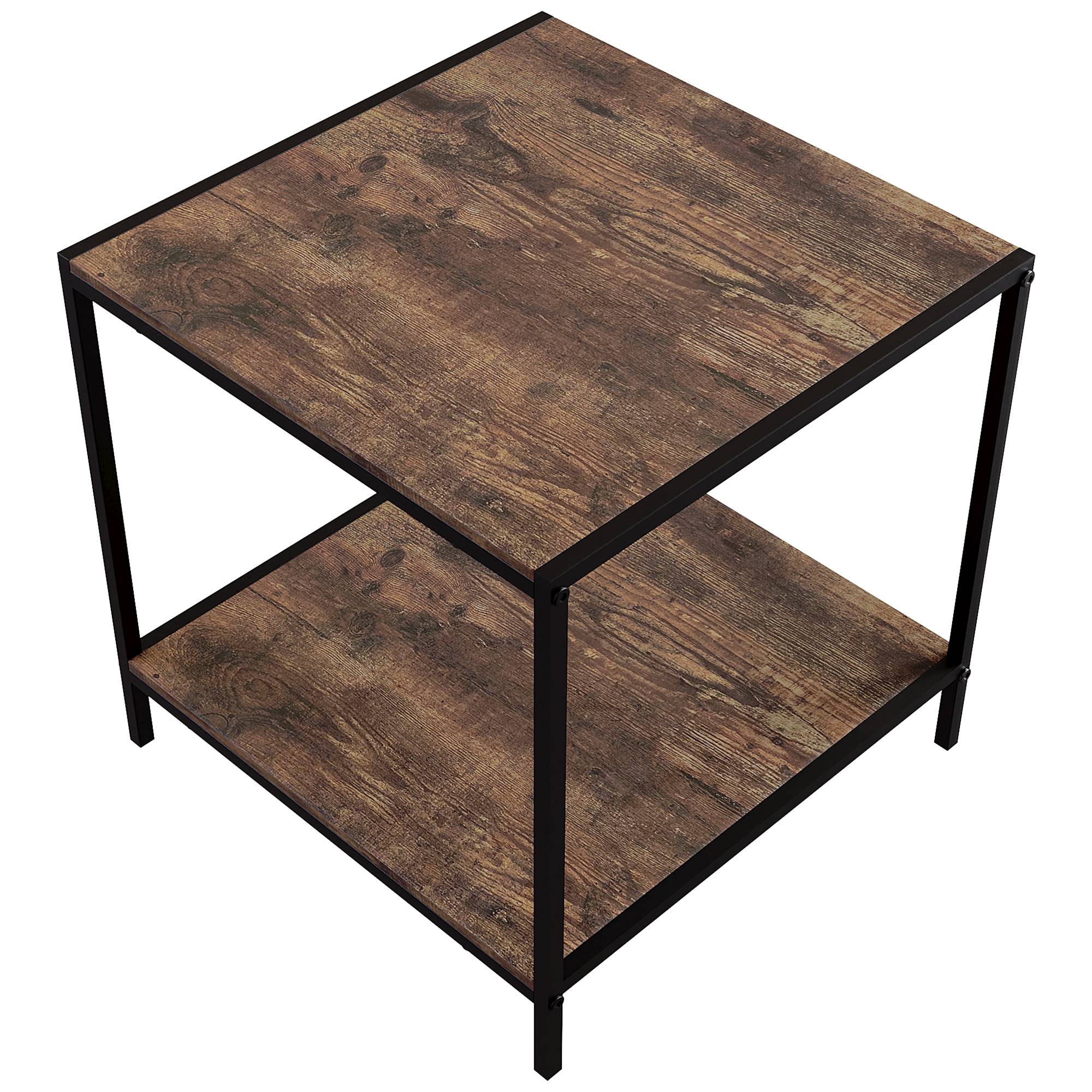 Vida Designs Brooklyn End Table - Dark Wood - Image 7