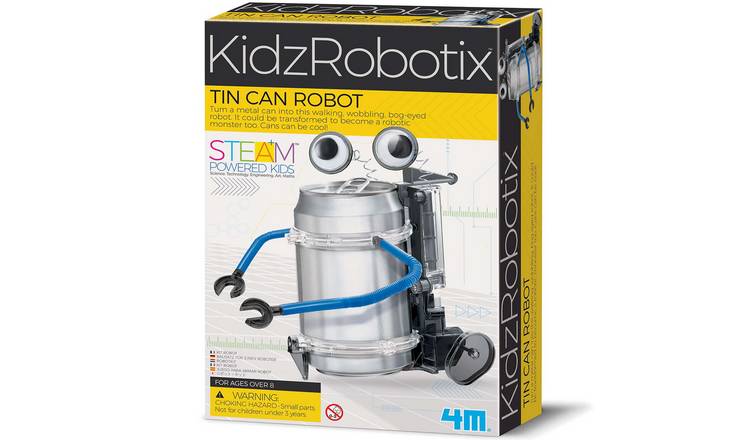 4M KidzRobotix Tin Can Robot - 8 Years +