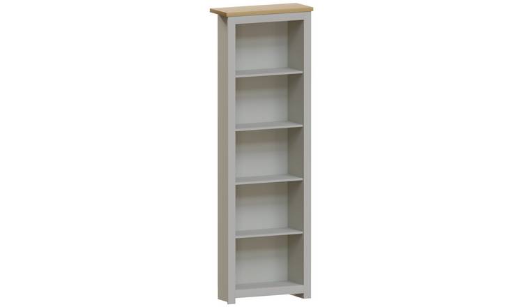 Vida Designs Arlington 5 Tier Bookcase - Grey