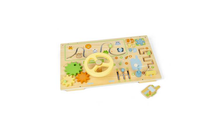 Bigjigs Toys Jungle Busy Board - 12 Months +