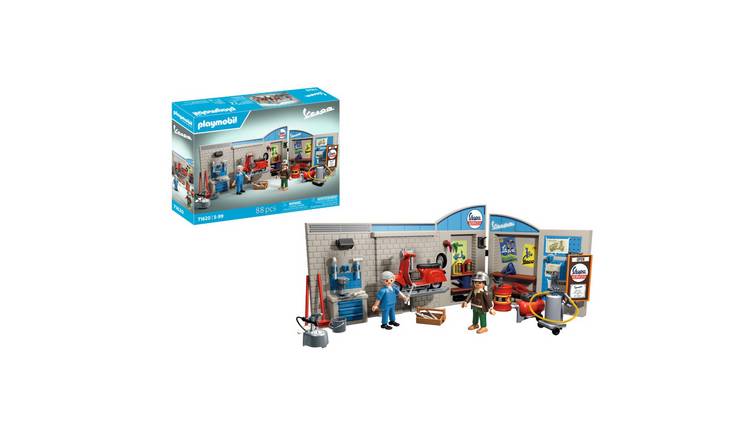 Playmobil 60s Vespa Garage