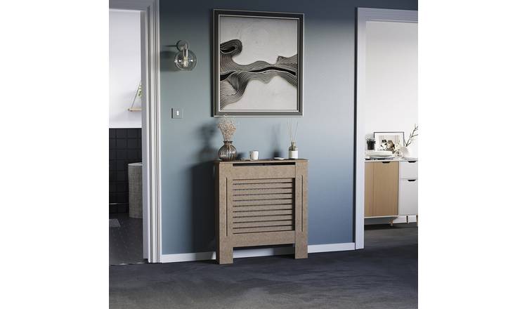 Vida Designs Milton Small Radiator Cover - Brown