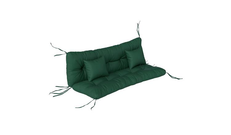 Outsunny Water Repellent Swing Seat Cushion Set - Green