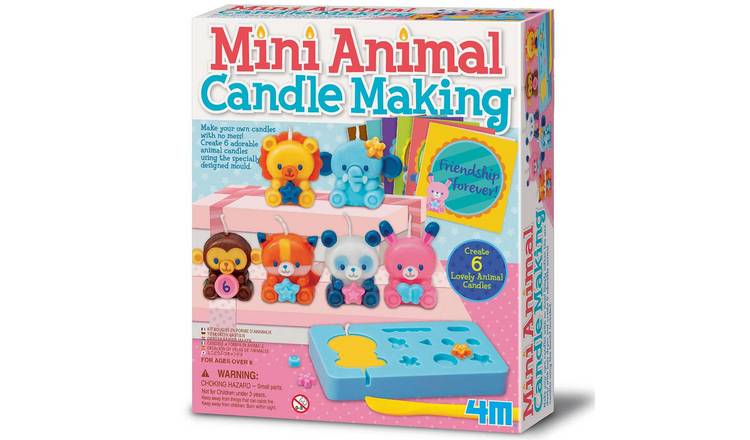4M Mini Animal Candle Making - 8 Years +