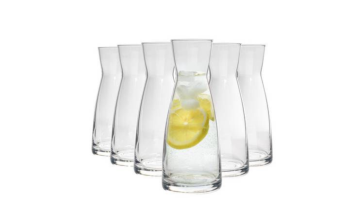 Bormioli Rocco Ypsilon Glass Carafes - 1.1 Litre - Pack of 6