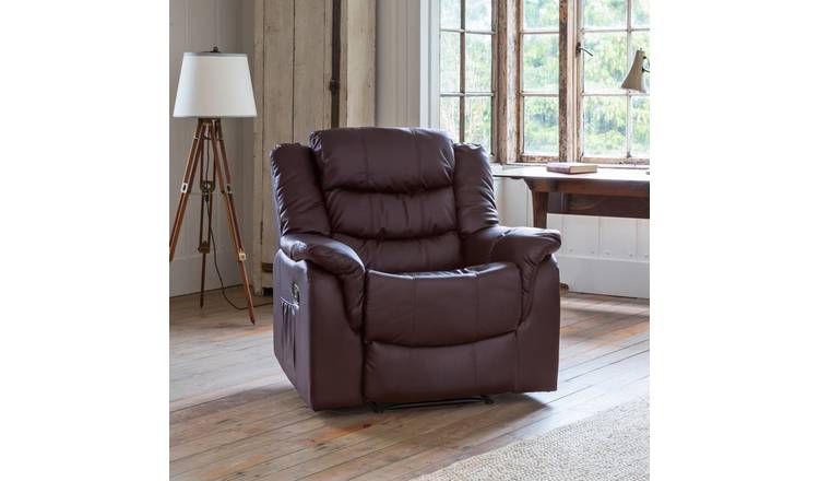 Artemis Home Almeira Reclining Armchair - Burgundy