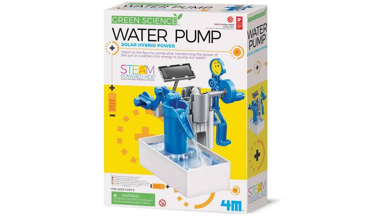 4M Green Science Water Pump - 5 Years +