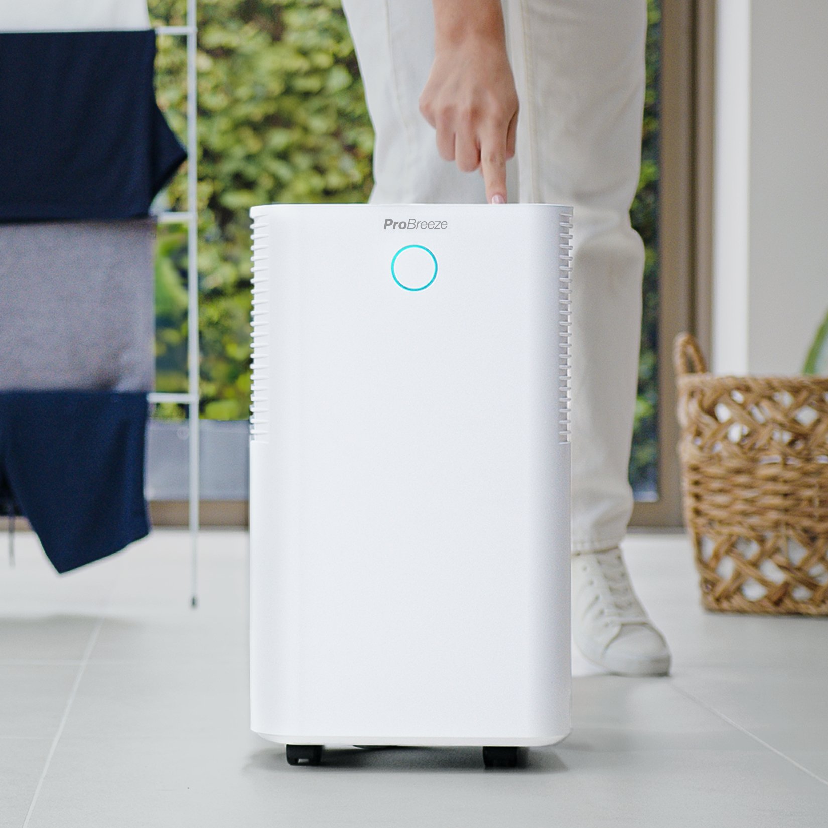 Pro Breeze OmniDry 12L Dehumidifier with Smart App Control - White - Image 3