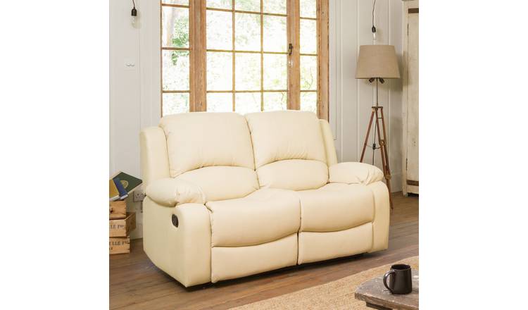 Artemis Home Glendale 2 Seat Manual Recliner Sofa - Cream