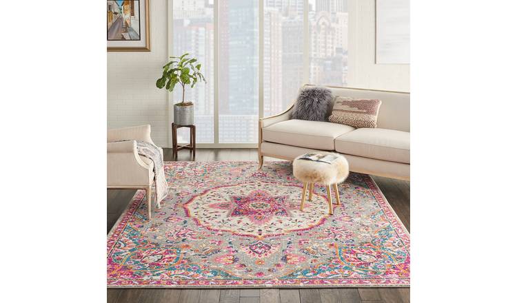Mega Flooring Multi Traditional Floral Rug - 114 x 175cm