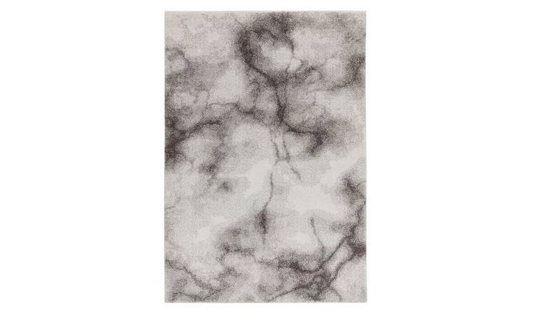 Mega Flooring Grey Modern Abstract Rug - 200 x 290cm
