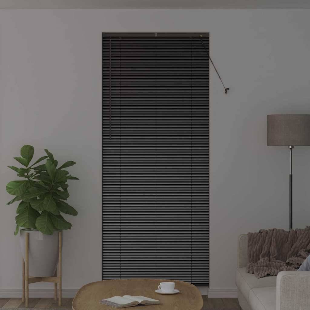 Walplus Polyester Window Blind - Black - 220 x 95 cm - Image 3