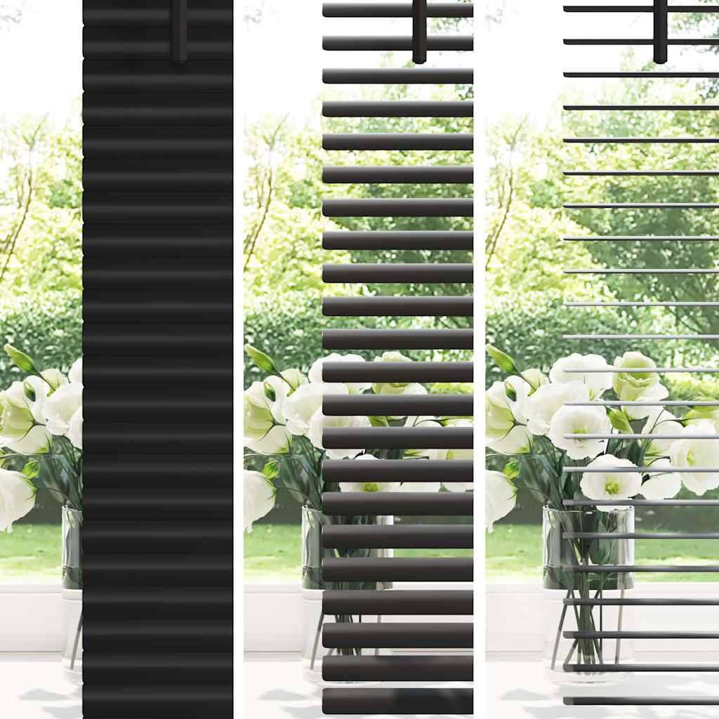 Walplus Polyester Window Blind - Black - 220 x 95 cm - Image 4