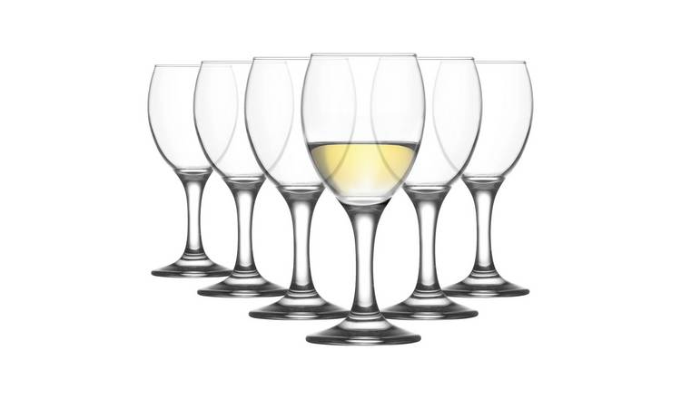 LAV Empire White Wine Glasses -  Pack of 6 - 205m