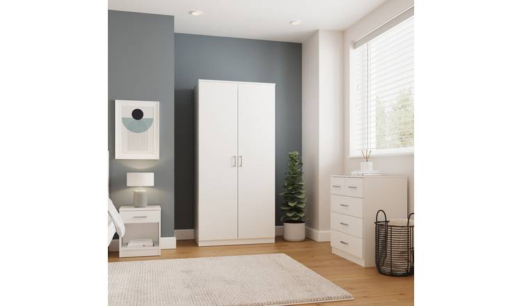 GFW Bailey 3 Piece Bedroom Set - White