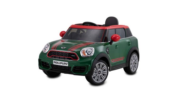 Rollplay Mini Countryman 12V Kids Electric Ride On Car - Green