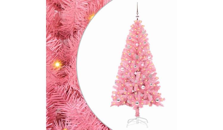 Walplus 150 LED Bulbs Artificial Christmas Tree - Pink - 150 cm