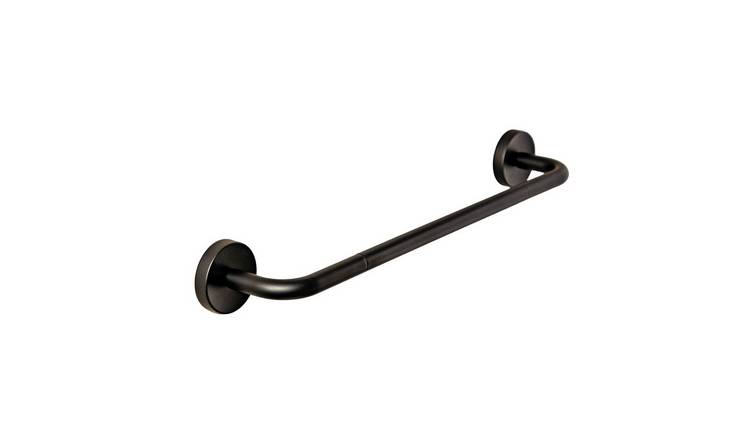 Cosmic Geyser Towel Rail - Matt Black