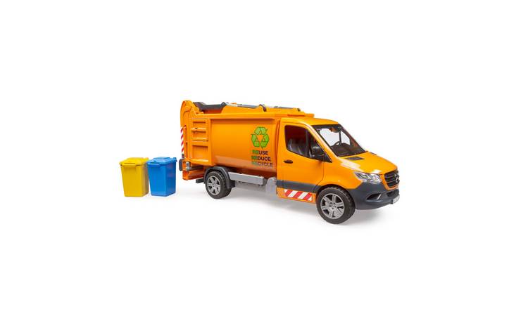 Bruder 1:16 MB Sprinter Municipal Garbage Truck - Orange