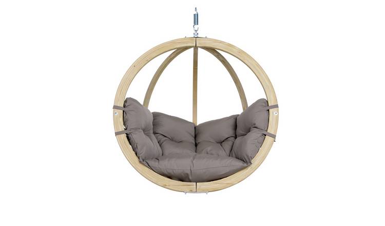 Amazonas Globo Single Hanging Chair - Taupe