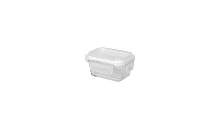 Harbour Housewares Glass Food Storage Container with Lid - 10.5 x 4.5cm