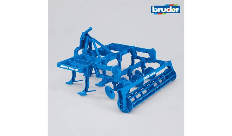 Bruder Lemken Disc Cultivator Childrens Toy Model - Blue