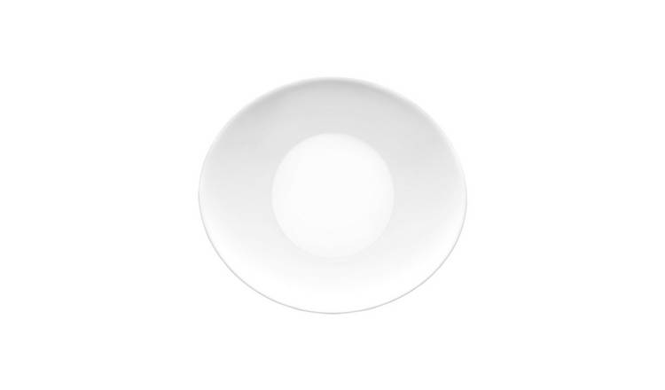 Bormioli Rocco Prometeo Glass Dessert Plates - White - Pack of 6