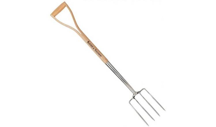 Kent And Stowe Stainless Steel Digging Fork - 110 cm