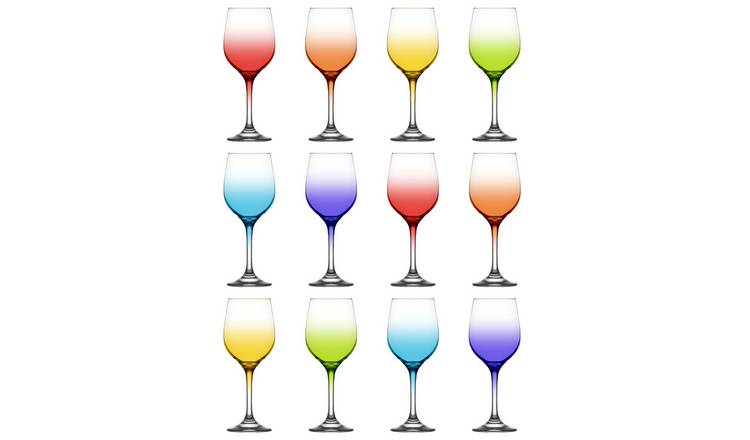 LAV Fame Wine Glasses -  Full Colour - Pack of 12
