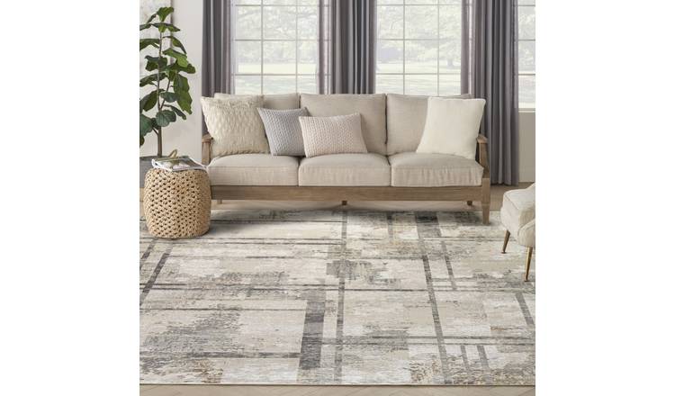 Mega Flooring Multi Modern Abstract Runner - 66 x 229cm