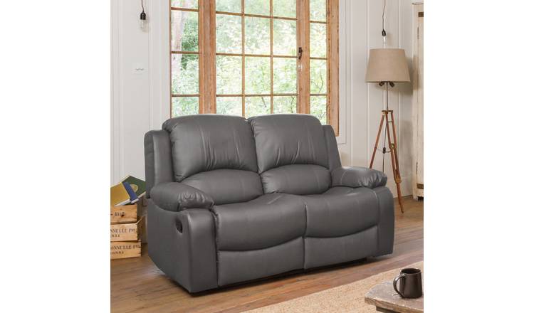 Artemis Home Glendale 2 Seat Manual Recliner Sofa - Grey