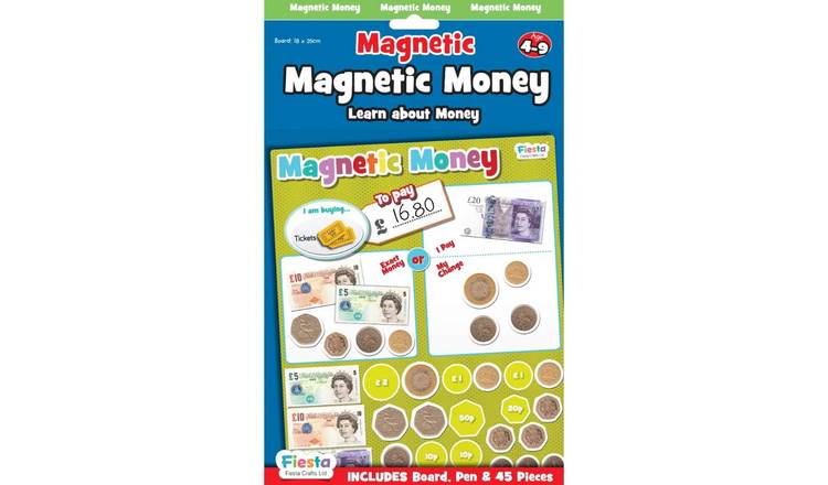 Fiesta Crafts Magnetic Magnetic Money - 4 Years +