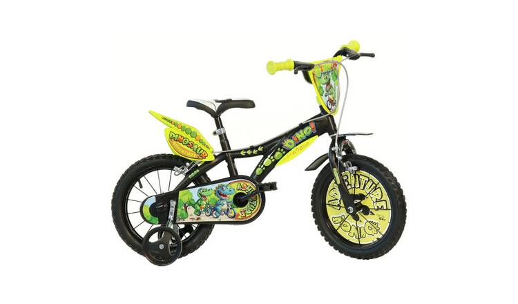 Dino Bikes Dinosaur 14" Kids Bike - Black