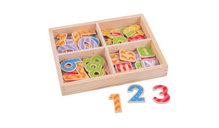 Bigjigs Toys Magnetic Numbers - 3 Years +