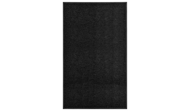 Walplus Polyamide Doormat - Black - 150 x 90 cm