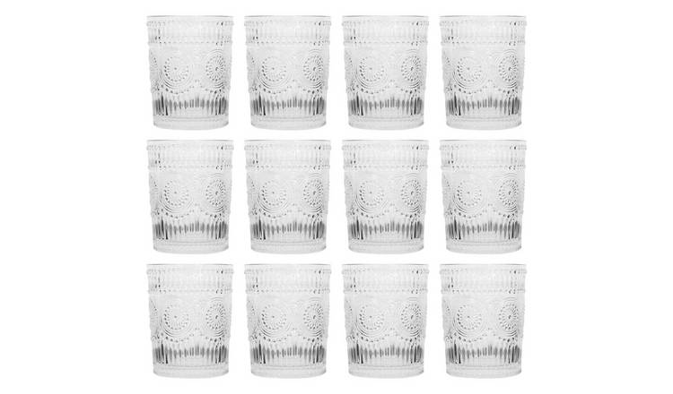 Argon Tableware Amore Glass Tumblers - 300ml - Pack of 12