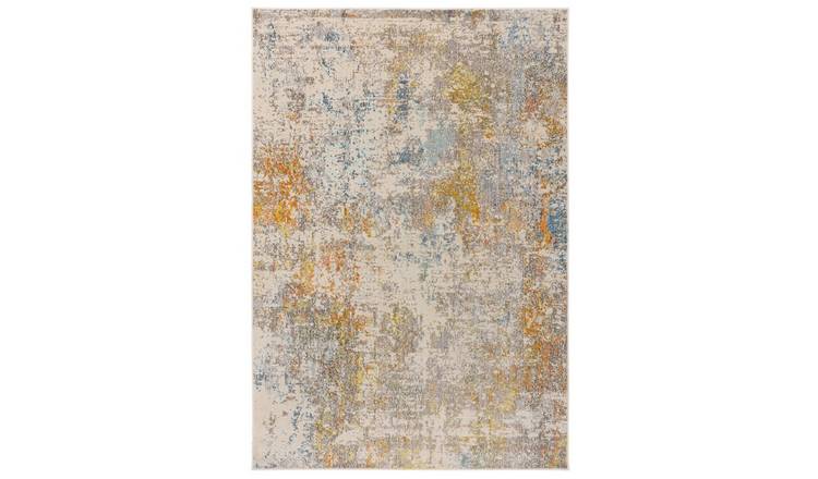 Mega Flooring Multi Modern Abstract Rug - 80 x 150cm