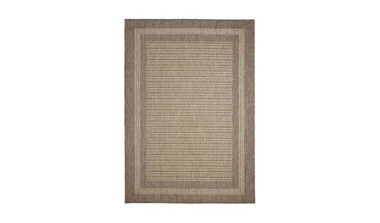 Mega Flooring Brown Modern  Rug - 80 x 150cm