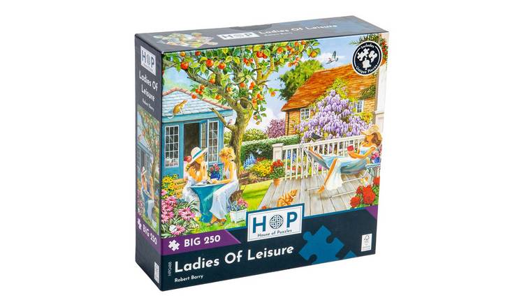 The House of Puzzles Ladies Of Leisure BIG 250 Piece Jigsaw Puzzle