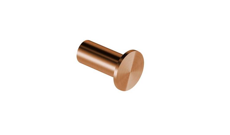 Cosmic Architect Towel Hook - Brushed Copper Pvd